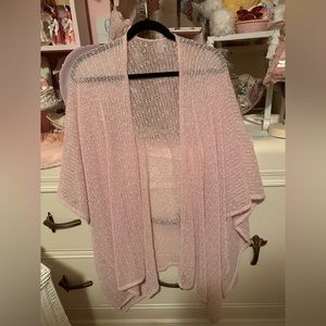 Sheer pink shall size XL